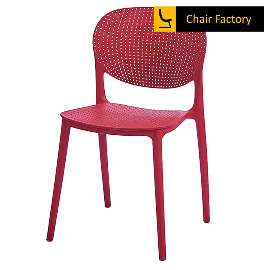 Tabbie Red Cafe Chair